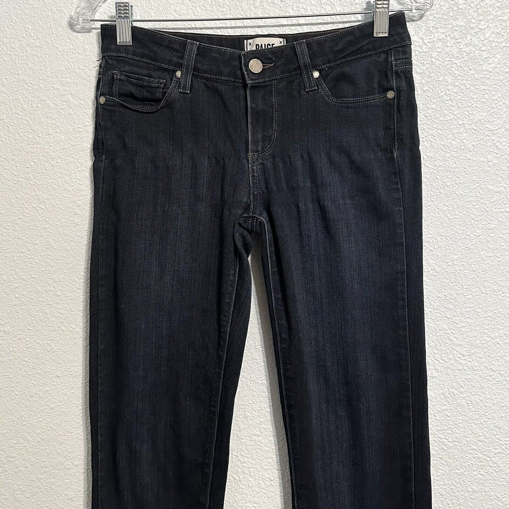 Paige Jeans Womens Size 26 Blue Skyline Skinny Dark Stretch Denim - Picture 2 of 14